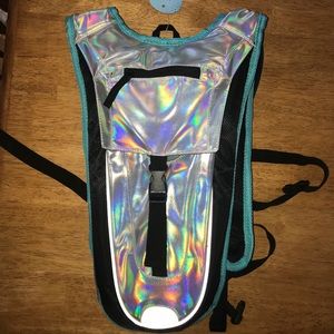 BRAND NEW HOLOGRAPHIC HYDRATION PACK